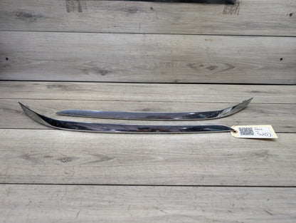 2016-2019 OEM BMW 750Li G12 Front Bumper Cover Lower Left Right Molding Trim SET