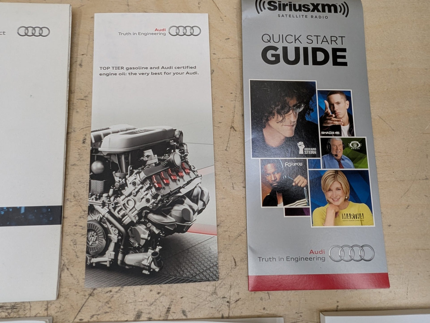 2011-2017 Audi RS5 8T - Owners Instruction Manual Book SET PN: