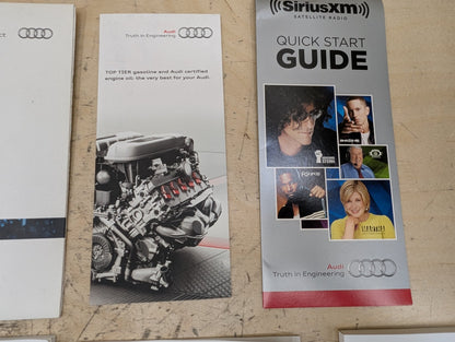 2011-2017 Audi RS5 8T - Owners Instruction Manual Book SET PN: