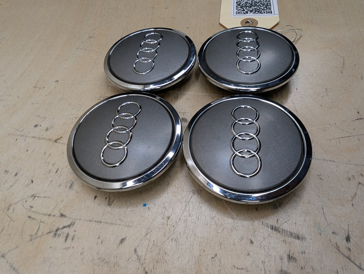 2011-2017 Audi RS5 8T Wheel Rim Hub Center Cap SET 8T0601170A OEM