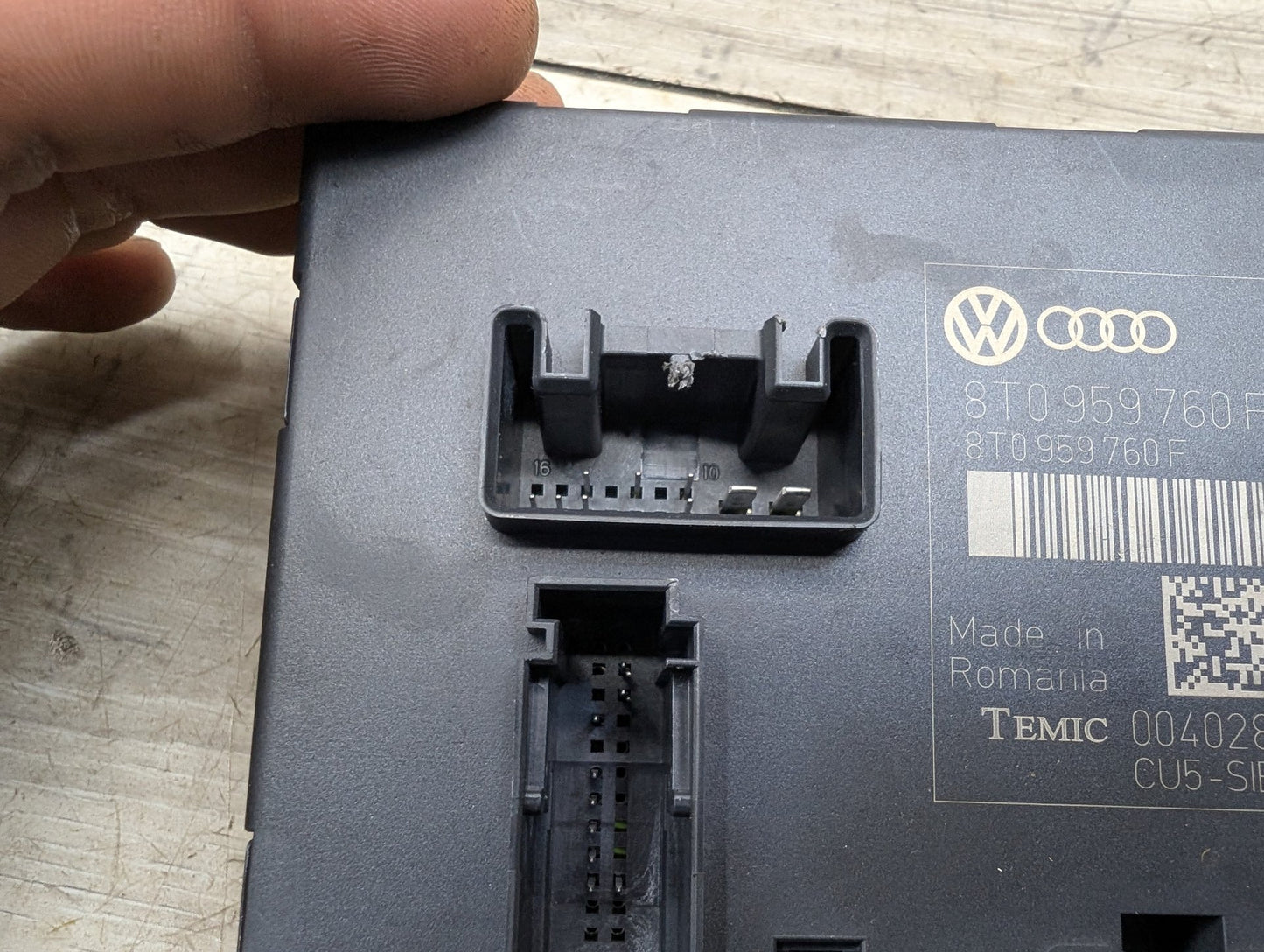 2008 - 2017 Audi S5 8T Front Left or Right Seat Control Module 8T0959760F