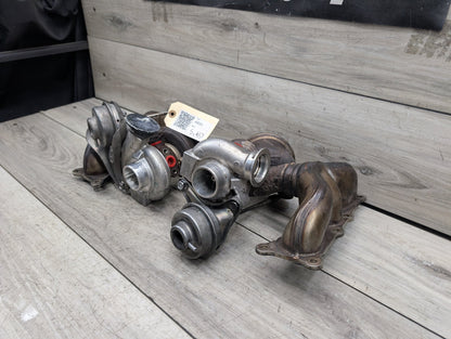07-10 OEM BMW E90 E92 E93 335 Engine N54 PWG Turbo Turbochargers SET k