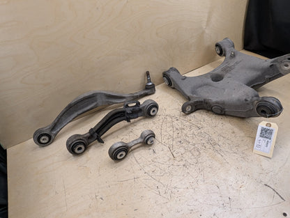 09-18 OEM BMW F02 F06 F10 F13 Rear Right Passenger Upper Lower Control Arm SET
