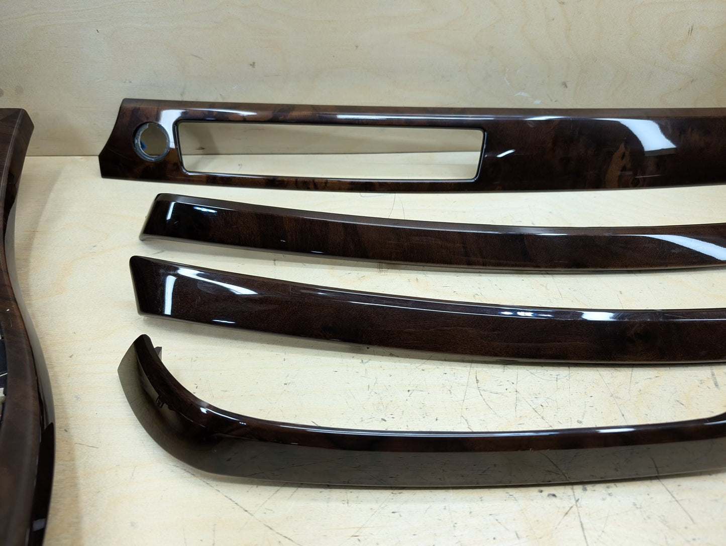 2006-2011 BMW 328i E90 Front Rear Left Right Dash Interior Trims SET 9198283