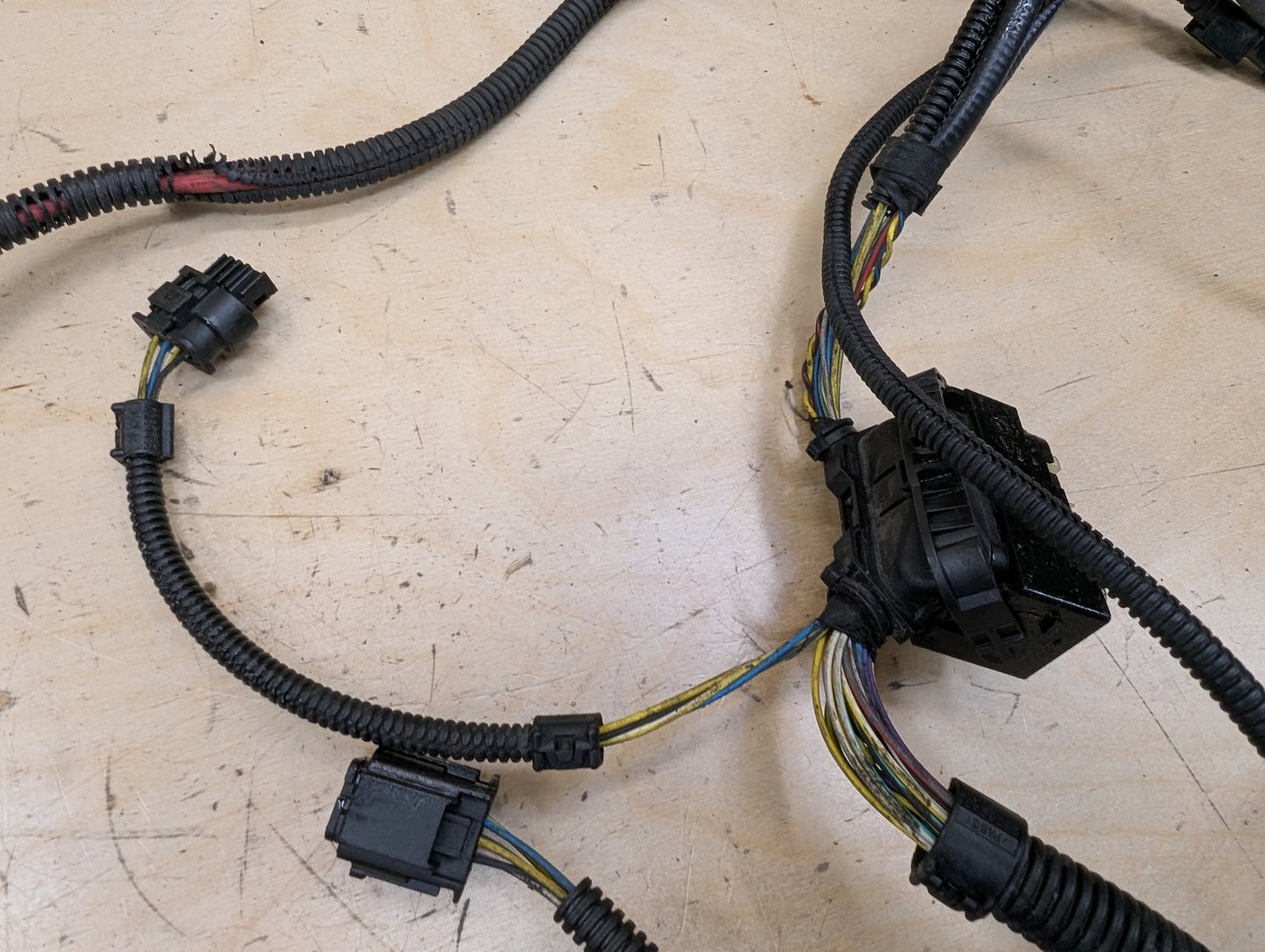 14-19 OEM BMW F15 F16 X5 X6 Engine N55 Wiring Wire Harness Module 1