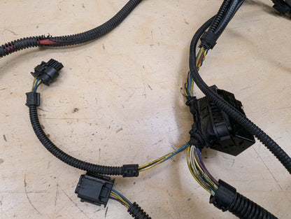 14-19 OEM BMW F15 F16 X5 X6 Engine N55 Wiring Wire Harness Module 1
