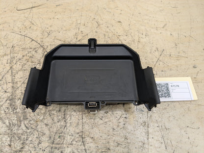 17-23 OEM BMW G30 540I Center Console Cup Holder Wireless Phone Device Charger