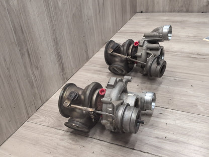 OEM BMW F06 F10 F12 F13 F85 F86 M5 M6 X5M Engine S63 Turbos Turbocharger SET 97K