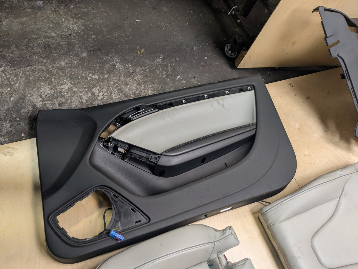 09-17 OEM Audi A5 S5 RS5 B8 8T COUPE Interior Front Rear Seats Door Panels CREAM