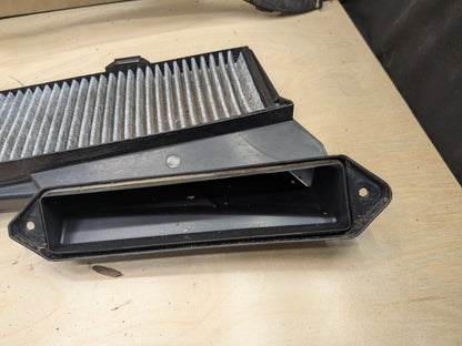 06-13 OEM BMW E90 E92 E93 328 335 Cabin Air Filter Cowl Housing Lower Upper SET