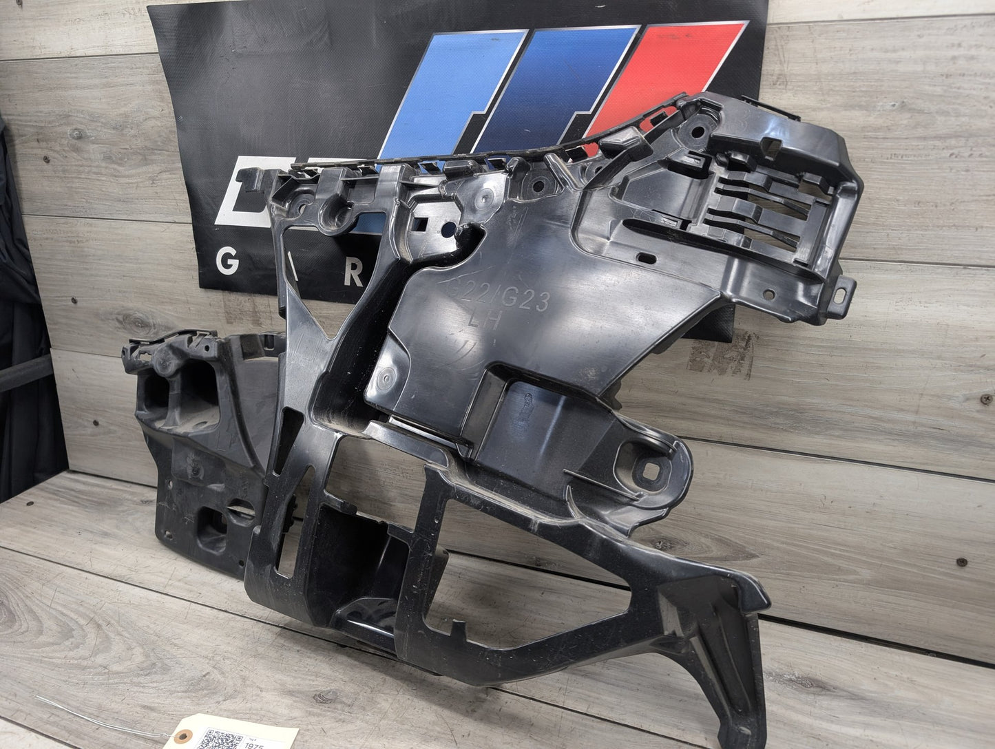 2021 - 2026 BMW 430i G22 Rear Left Driver Bumper Support Brackets SET 7490725 B46B20O1