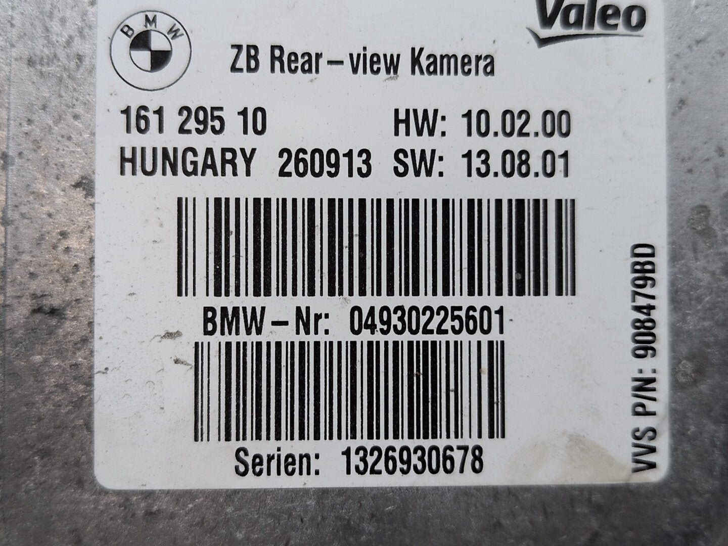 OEM BMW F02 F06 F10 F23 F30 F32 F36 F80 F82 Parking Assist Camera Control Module