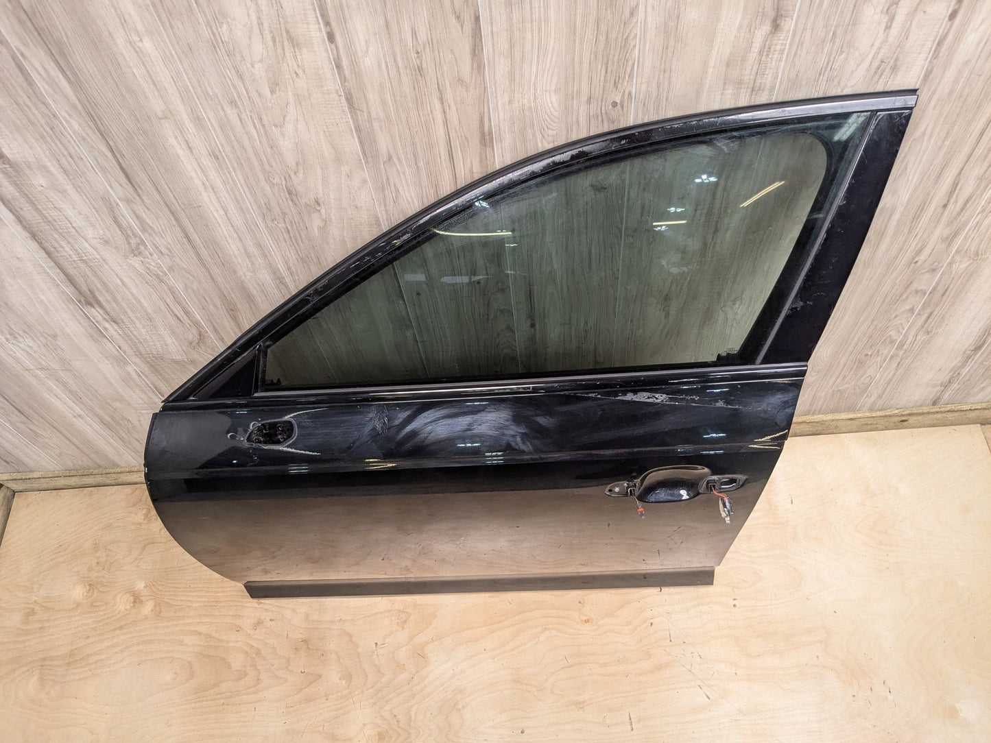 2017-2019 OEM Audi A4 S4 RS4 B9 Front Left Driver Door Shell Panel Black A2