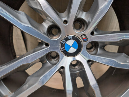 OEM BMW G01 G02 X3 X4 Wheel Rim 19x7.5 ET32 LM Rad Doppelspeiche Style 698M