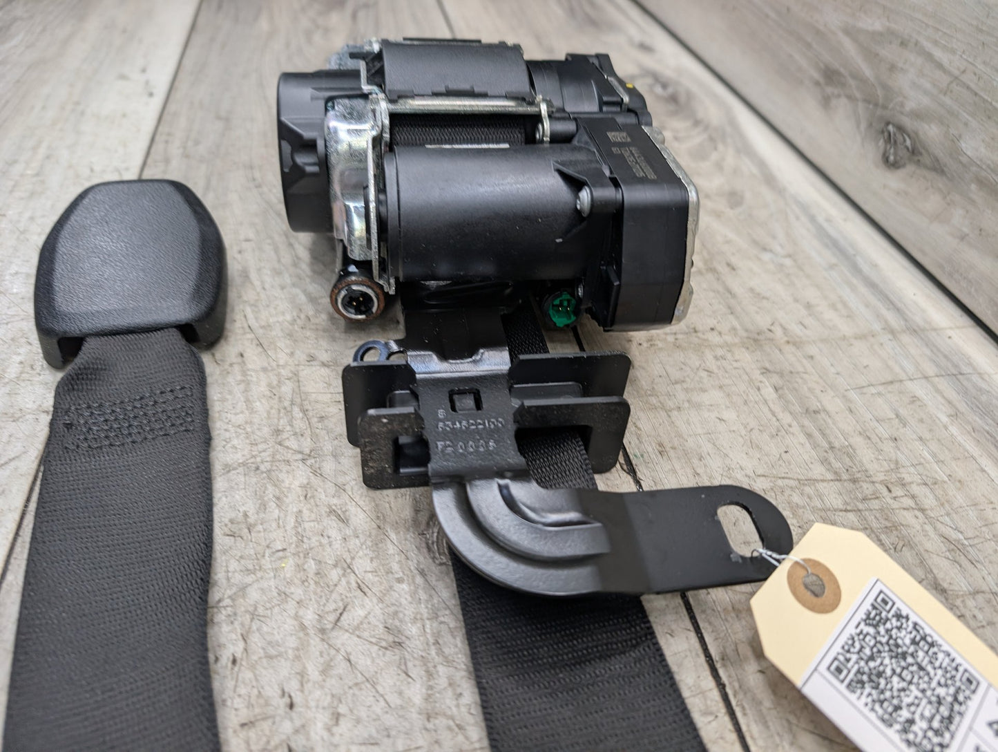 OEM BMW G20 G26 G80 M3 Front Left Driver Seat Belt Seatbelt Retractor Black