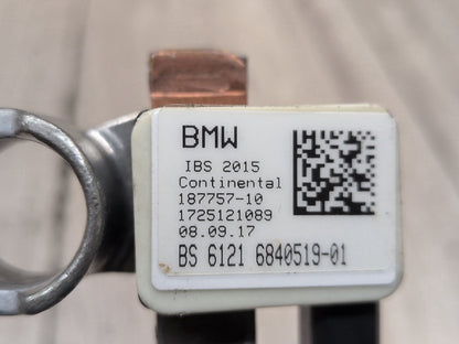 OEM BMW G01 G12 G30 530 540 M550 X3 Negative Battery Cable Terminal IBS Sensor