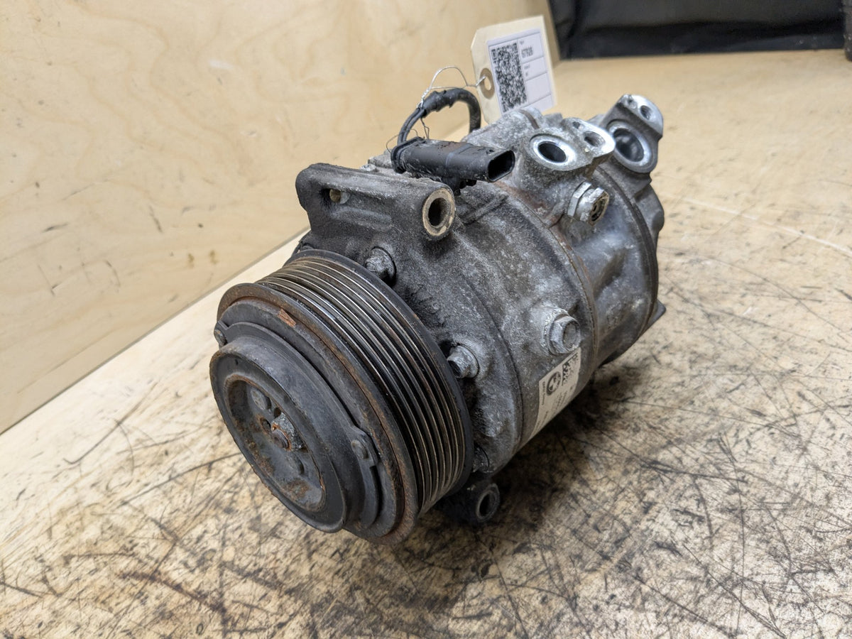 2016-2019 BMW G12 750i N63B44O2 Engine A/C Compressor Clutch Pump Pulley 9380568