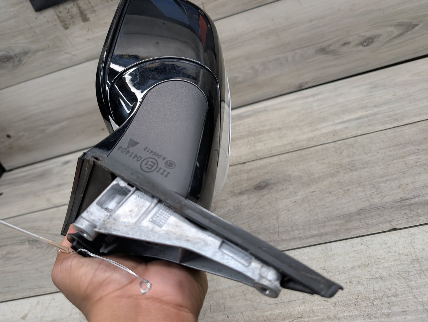 OEM BMW G30 530 540 M550 Right Passenger Side Mirror SHADOW GLOSS