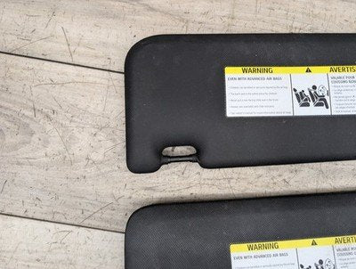 18-21 OEM BMW G01 G02 F97 F98 Right Passenger Side Sun Visor Anthracite Black