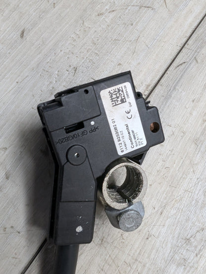 OEM BMW F02 F06 F10 F12 F13 F25 Negative Battery Cable Terminal IBS Sensor Black