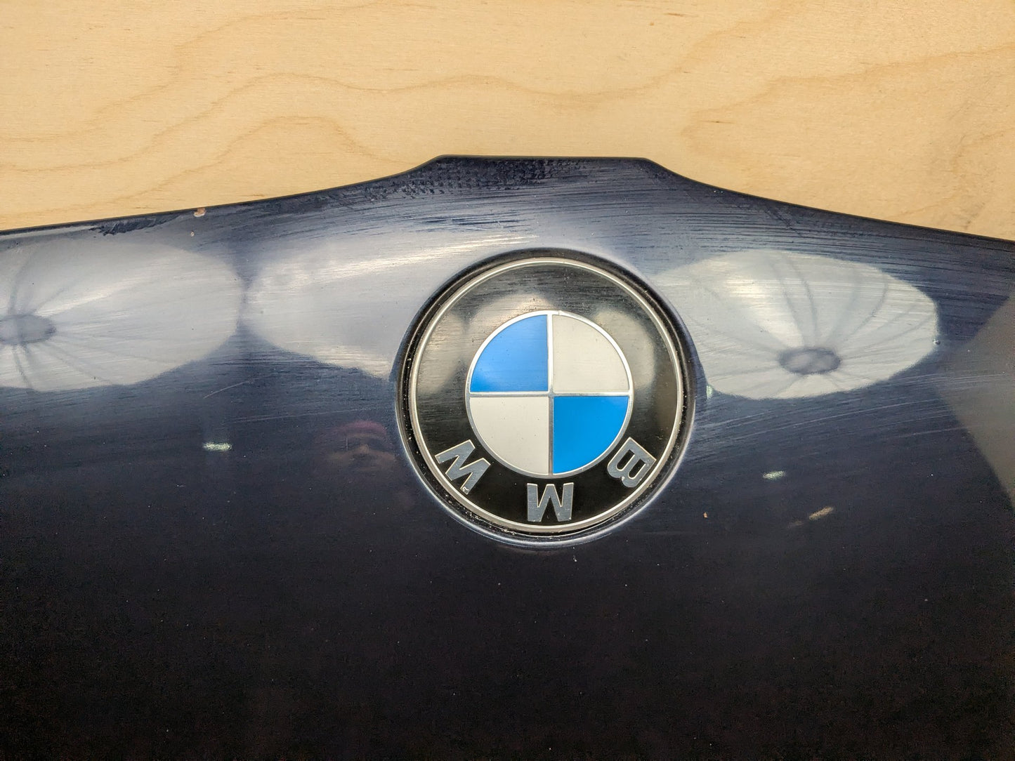 07-10 BMW E92 E93 328i 335i Coupe Convertible Hood Bonnet Panel Blue A35
