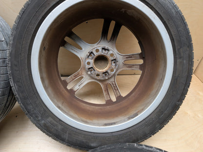 BMW OEM F30 F32 F33 Wheel Rim SET 7845881 Style 400M 18x8 18x8.5
