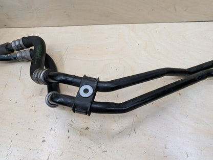 2012-2018 BMW F30 335i N55B30M0 Engine Oil Cooler Line Return Flow SET 7639449