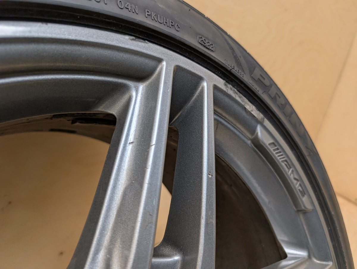 OEM Mercedes W207 E300 E400 E550 AMG Rear Wheel Rim 18x8.5 ET48 5 Double Spoke