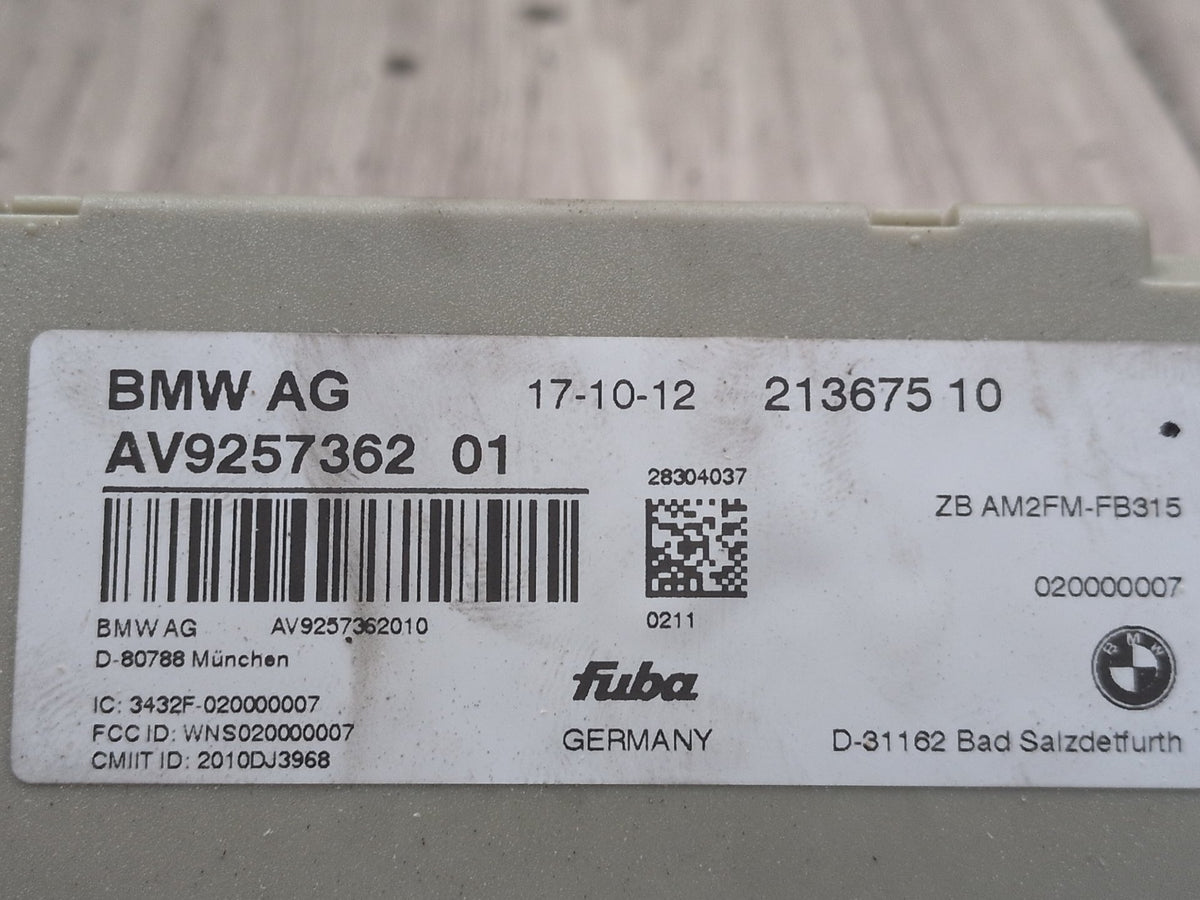 2011-2016 BMW M5 F10 Radio Antenna Amplifier Diversity Module 9346804 OEM