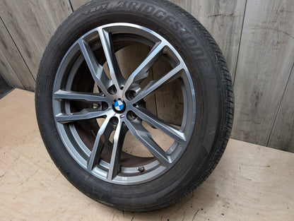 OEM BMW G01 G02 X3 X4 Wheel Rim 19x7.5 ET32 LM Rad Doppelspeiche Style 698M