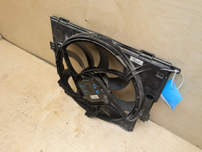 2012-2018 BMW 320i F30 Radiator Fan Shroud Housing w/ Motor 8641963