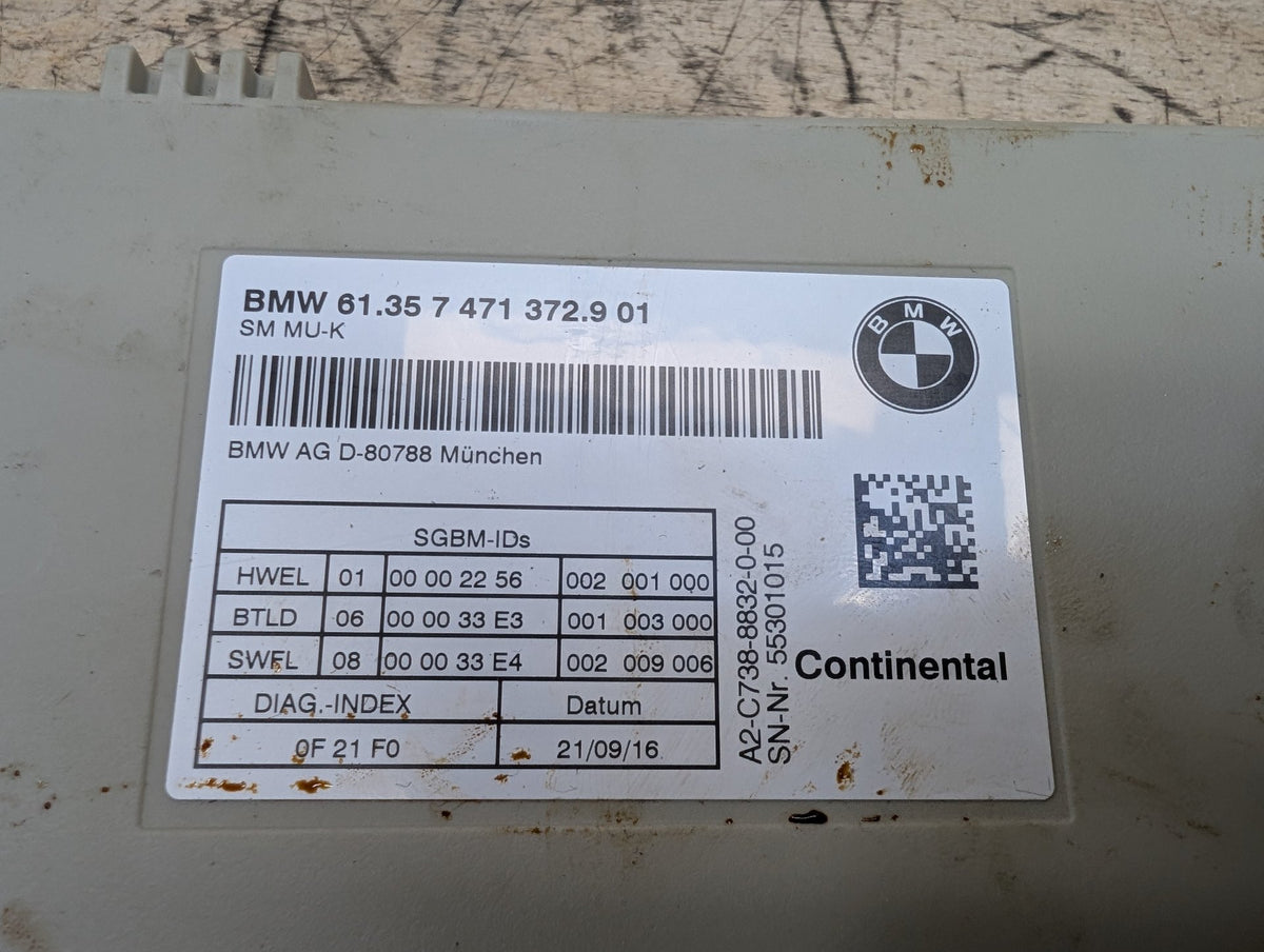 OEM BMW F90 F95 F97 G01 G05 G12 G20 G22 G23 G26 G30 Front Left Right Seat Module