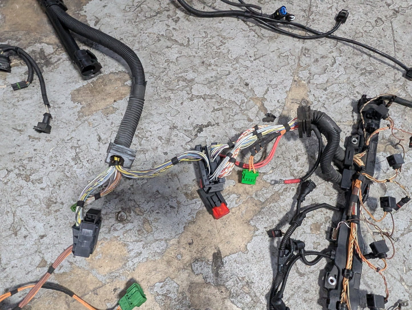 2007-2013 BMW E93 335i N54B30A Engine Motor Wiring Wire Harness 7543924