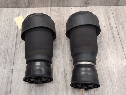 2014 - 2018 BMW X5 F85 Rear Left Right Air Suspension Pneumatic Air Bag Springs SET 7850225 S63B44T2