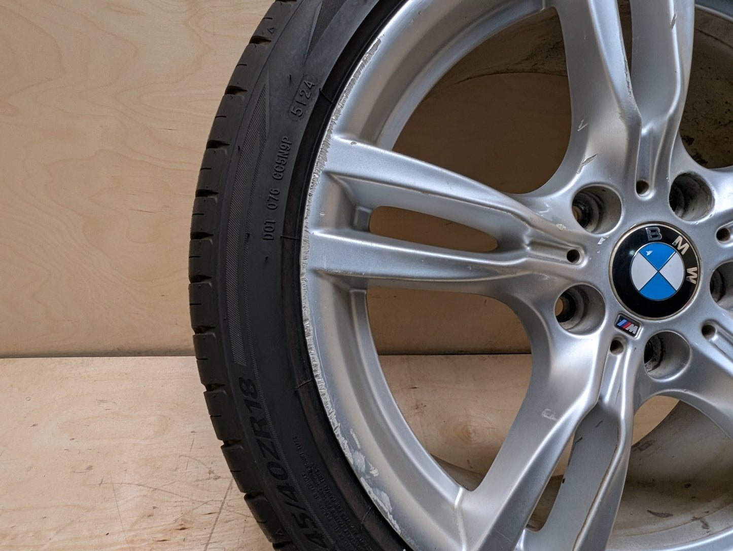 OEM BMW F30 F32 F33 F36 335 340 435 Wheel Rim 18x8 ET:34 M Star-Spoke Style 400