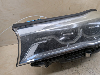 16-19 OEM BMW G11 G12 740 750 Left Driver LED ICON Adaptive Headlight w/ Modules