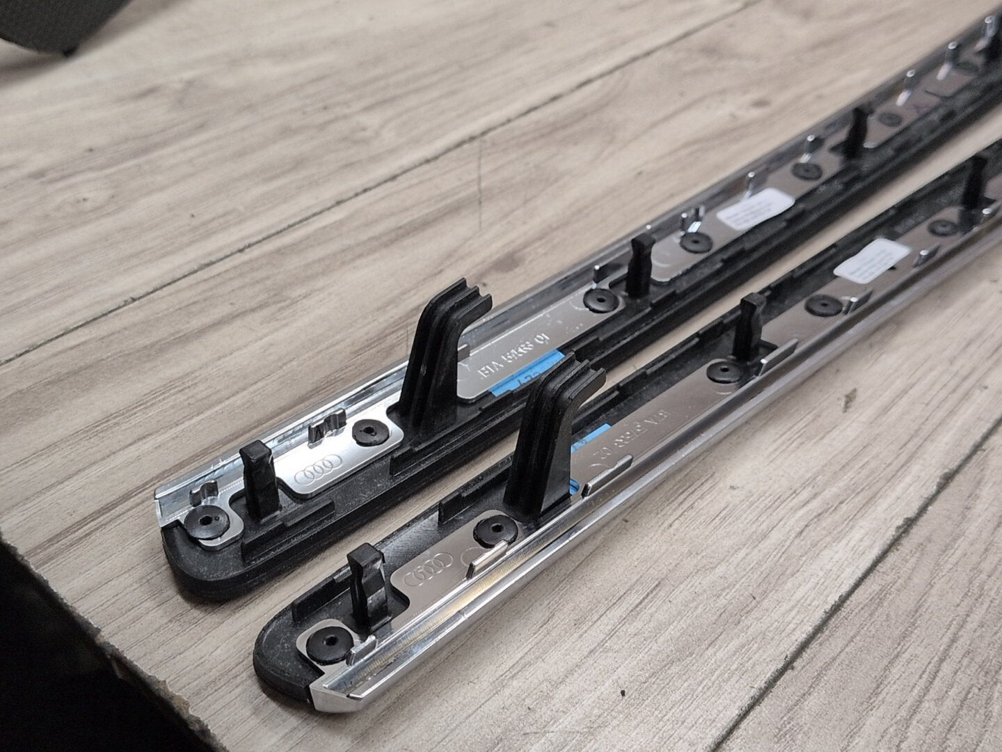 08-17 OEM Audi S5 Center Console Shift Interior Door Trim Panel Carbon Fiber SET
