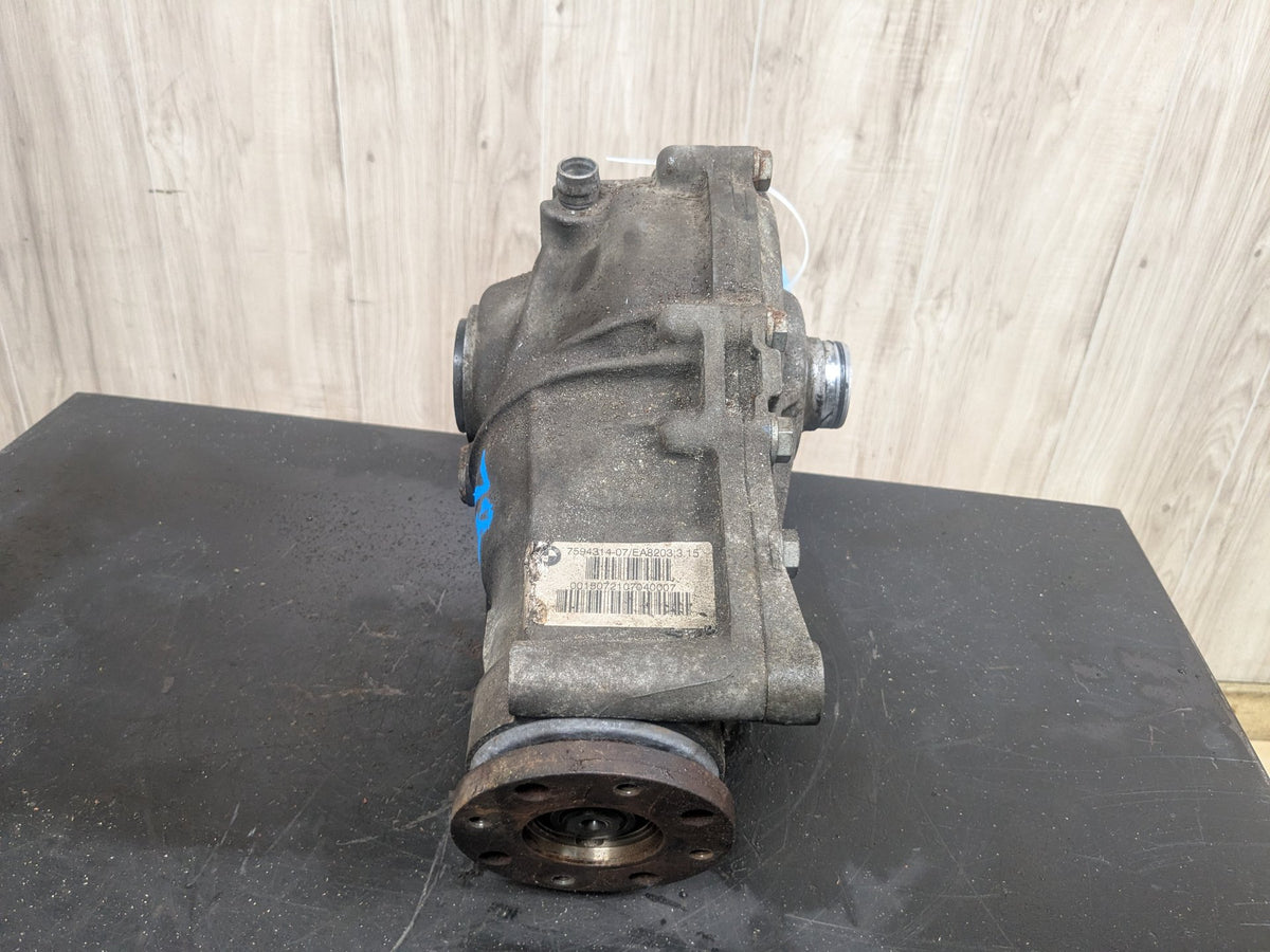11-19 OEM BMW E70 F15 F16 F85 X5 X6 Front Differential Axle Carrier Ratio 3.15