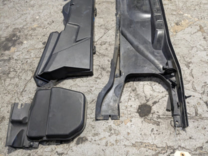 2008-2013 BMW 135i E88 Left Right Side Cowl Covers SET 6925018 OEM