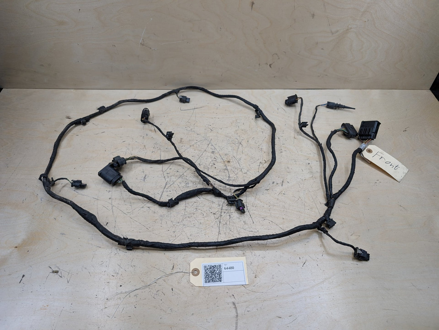 16-19 OEM BMW G11 G12 740 750 Front Parking Distance Sensor PDC Wiring Harness