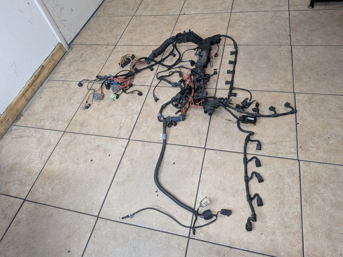 2004-2010 BMW E64 M6 S85B50A Engine Motor Ignition Injector Wiring Wire Harness 7838569