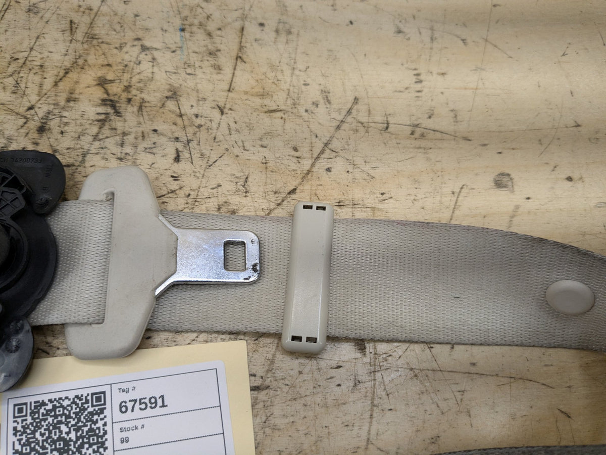 16-22 OEM BMW G11 G12 740 750 M760 Front Left Driver Seat Belt Retractor BEIGE