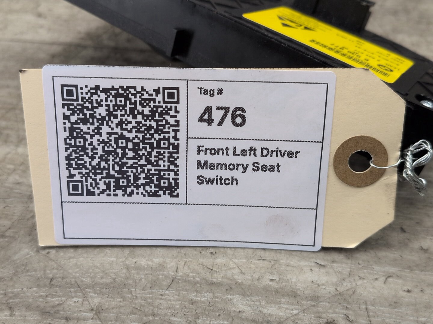 OEM BMW E93 328 335 M3 Front Left Driver Memory Seat Adjustment Control Switch