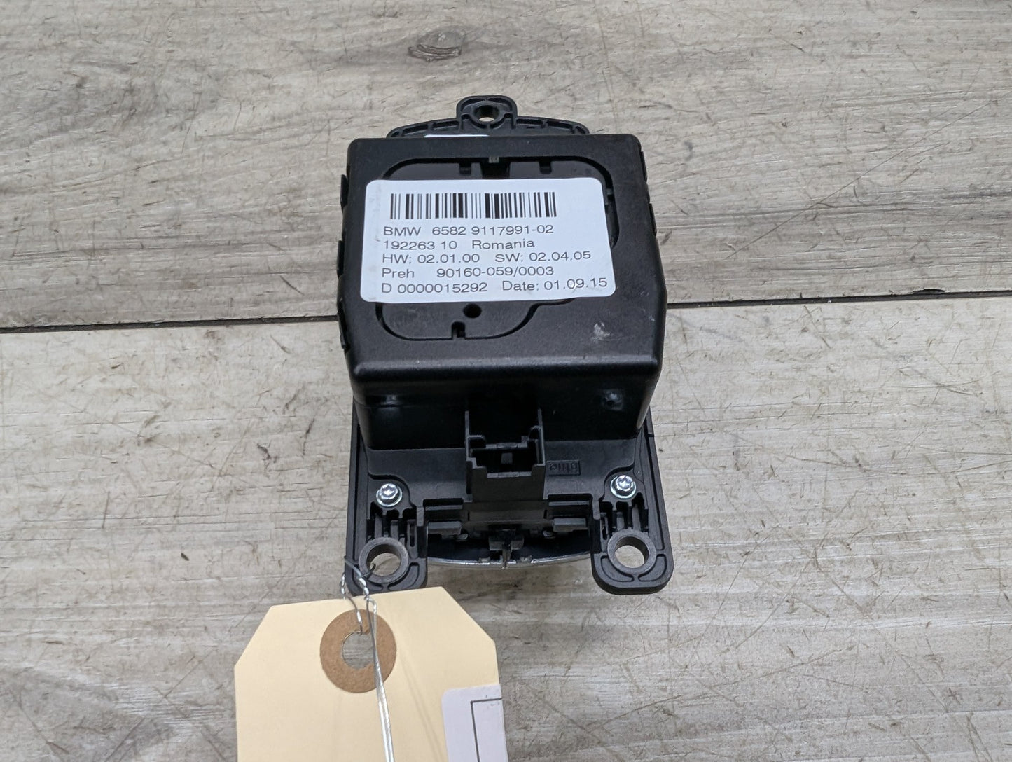 2016-2022 BMW 750Li G12 iDrive Navigation Controller Switch Button 9117991