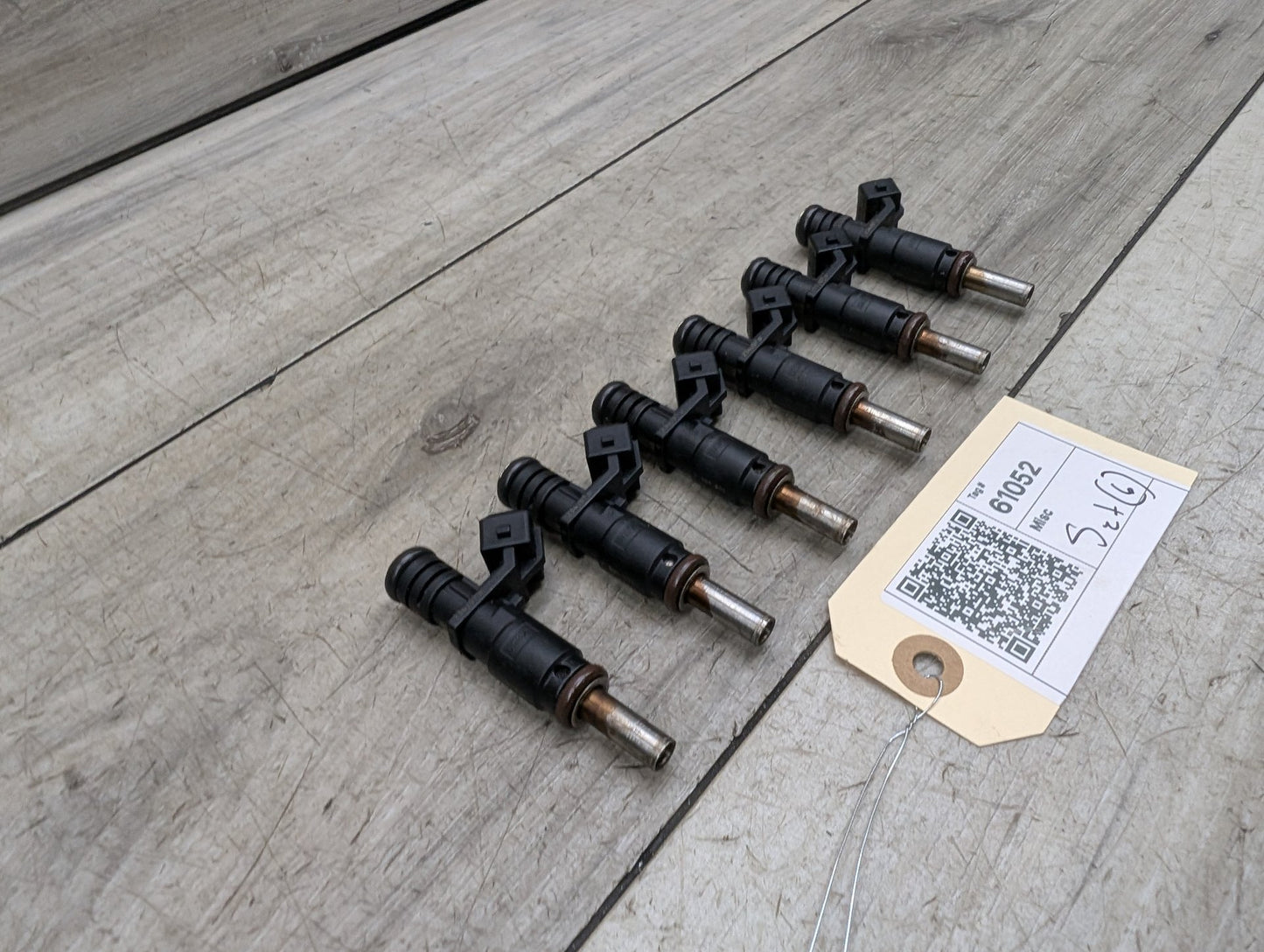 2007-2013 BMW E93 328i N52B30M1 Engine Motor Injector SET 7531634