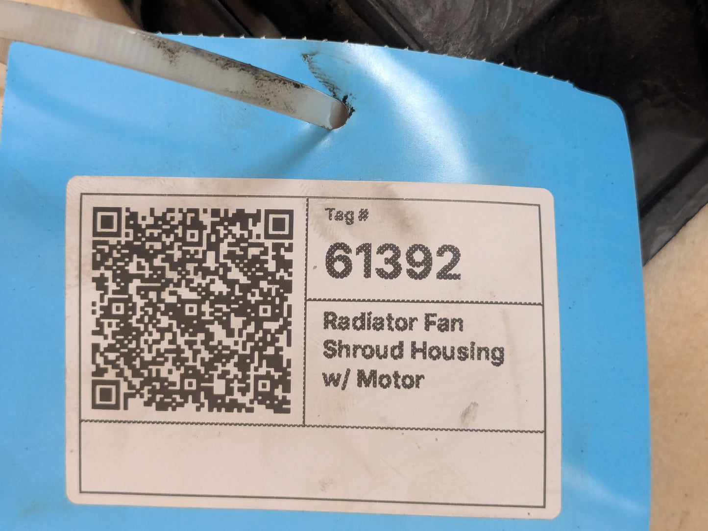 2007-2013 BMW 328i E93 Radiator Fan Shroud Housing w/ Motor 5A3F107
