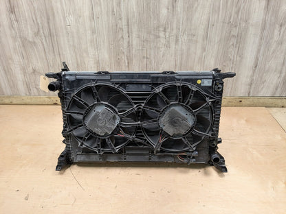 2016 Audi S5 8T Radiator Cooling Condenser Fan Shroud Assembly SET 8T0260401G CTUB