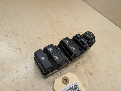 OEM BMW F06 F10 F25 F30 F80 Front Left Driver Main Master Power Window Switch