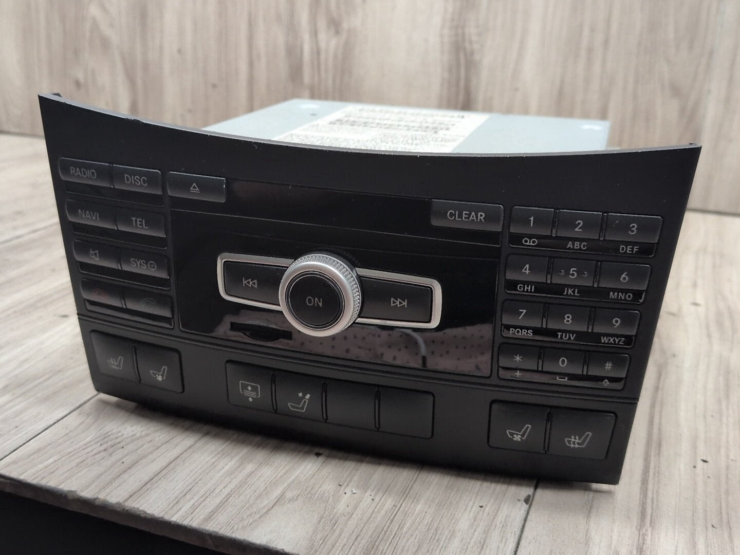 2009-2012 Mercedes-Benz E550 W212 Car Stereo Radio Reciever Headunit Head Unit A2129006513 OEM