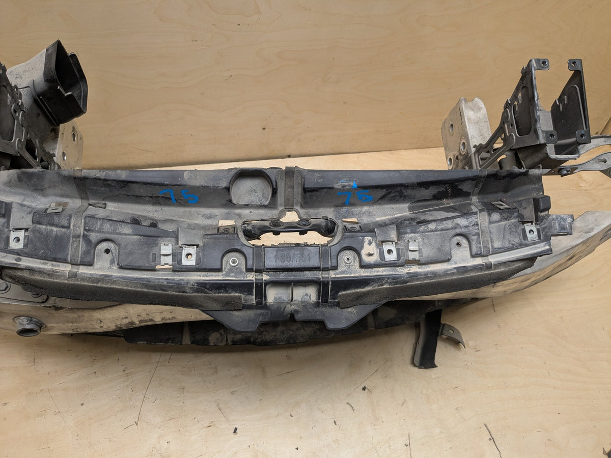 12-18 OEM BMW F30 328 330 335 Front Clip Reinforcement Radiator Support OEM